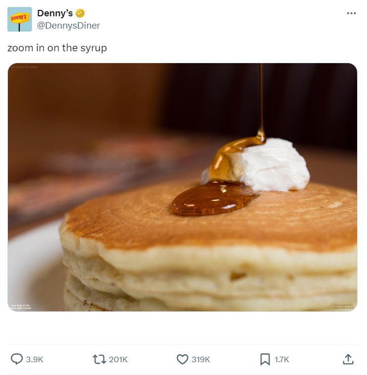 The viral pancake tweet