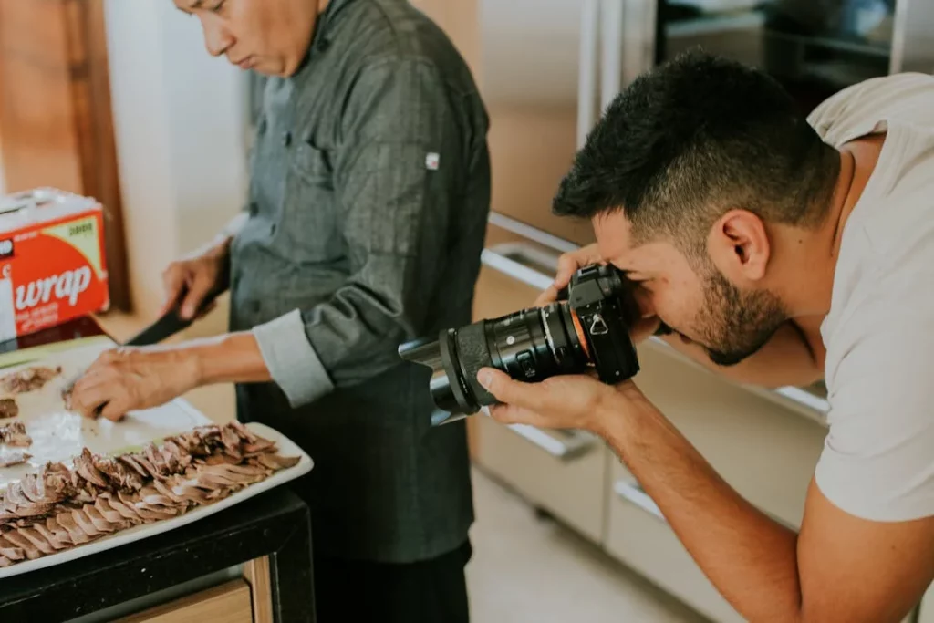 Give a peek into behind the scenes for TikTok restaurant marketing
