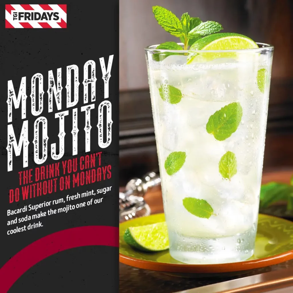 TGI Friday's example of showcasing signature offers