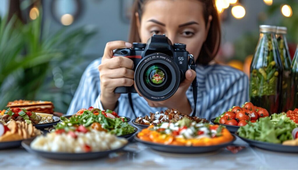 Using visuals for restaurant marketing on social media 