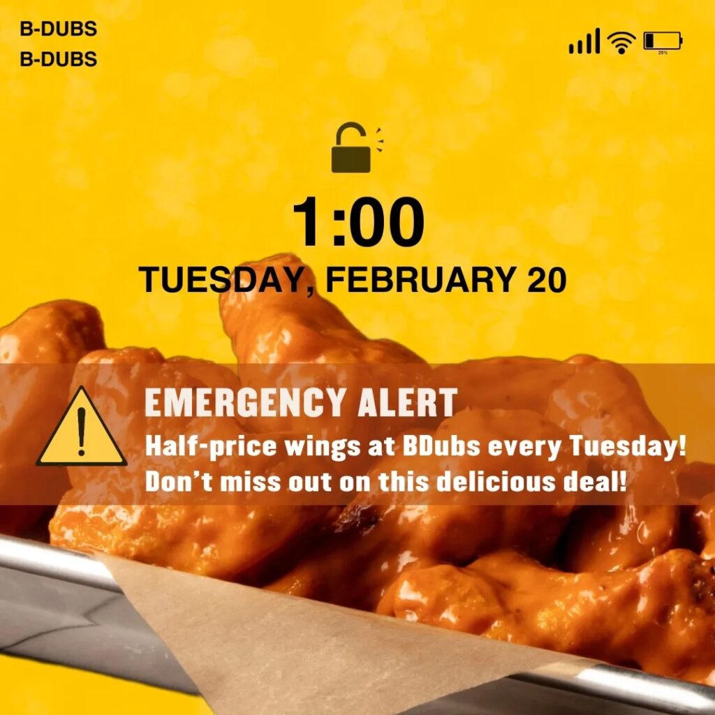 Buffalo Wild Wings offering limited-time and weekly deals