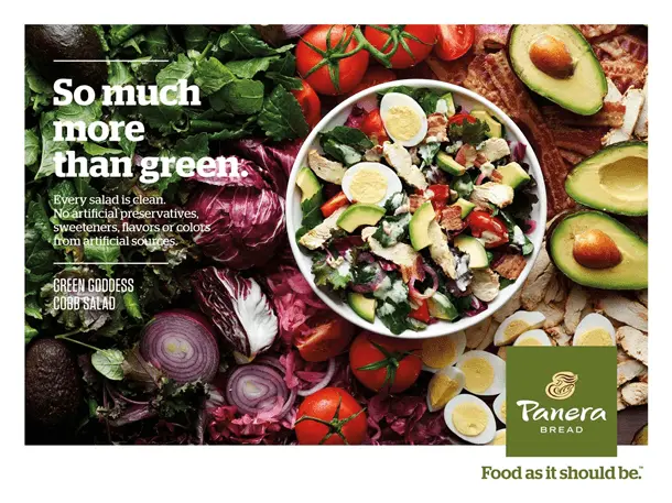 Panera Bread’s has clear and great food slogan ideas