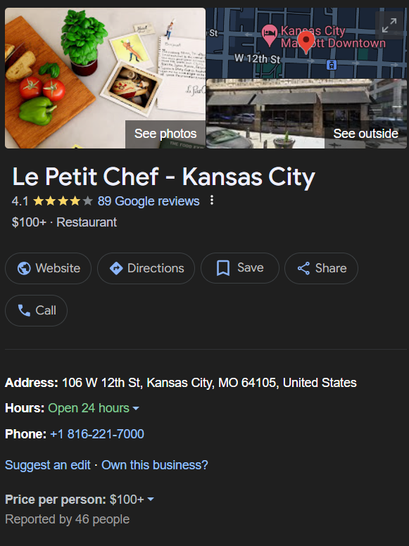 Optimizing GBP profile for local SEO for restaurants